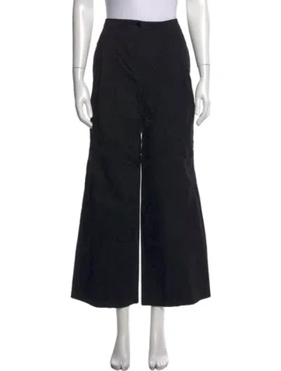 Pre-owned Deiji Studios Wide Leg Pants In Black