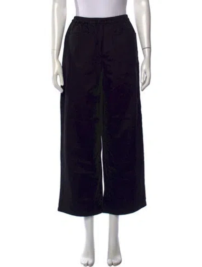 Pre-owned Deiji Studios Wide Leg Pants In Black