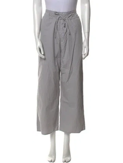 Pre-owned Deiji Studios Wide Leg Pants In Gray