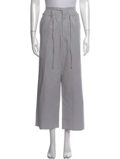 Pre-owned Deiji Studios Wide Leg Pants In Grey