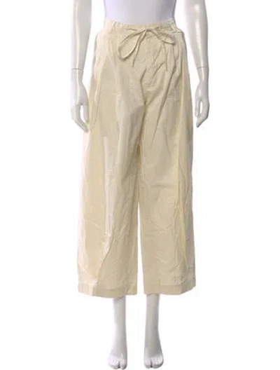 Pre-owned Deiji Studios Wide Leg Pants In Neutral