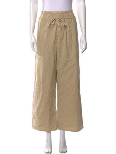 Pre-owned Deiji Studios Wide Leg Pants In Neutral
