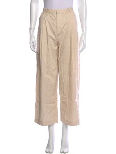Pre-owned Deiji Studios Wide Leg Pants In Neutral