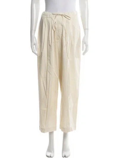 Pre-owned Deiji Studios Wide Leg Pants In Neutral