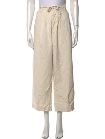 Pre-owned Deiji Studios Wide Leg Pants In Neutral