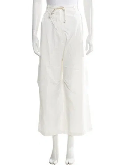 Pre-owned Deiji Studios Wide Leg Pants In Neutral