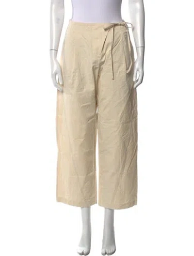Pre-owned Deiji Studios Wide Leg Pants In Neutral