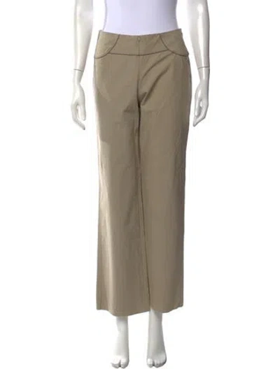 Pre-owned Deiji Studios Wide Leg Pants In Neutrals