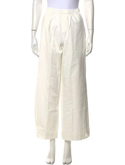 Pre-owned Deiji Studios Wide Leg Pants In Neutrals