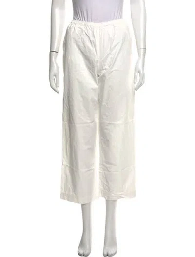 Pre-owned Deiji Studios Wide Leg Pants In Neutrals/white