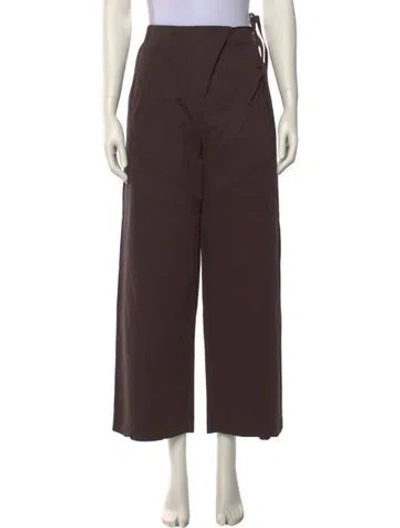 Pre-owned Deiji Studios Wide Leg Pants W/ Tags W/tags In Brown