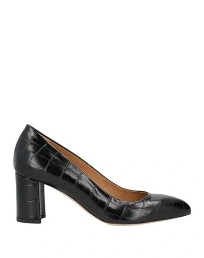 Deimille Woman Pumps Black Size 11 Soft Leather