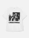 Deinet Crescendo Graphics T-shirt In White