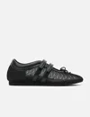 Deinet Ribbon Mozzi Shoes In Black