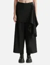 Deinet Wrap Pants Black In Black