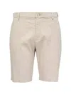 Deke Button Shorts In Neutral
