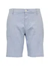 Deke Buttoned Shorts In Blue