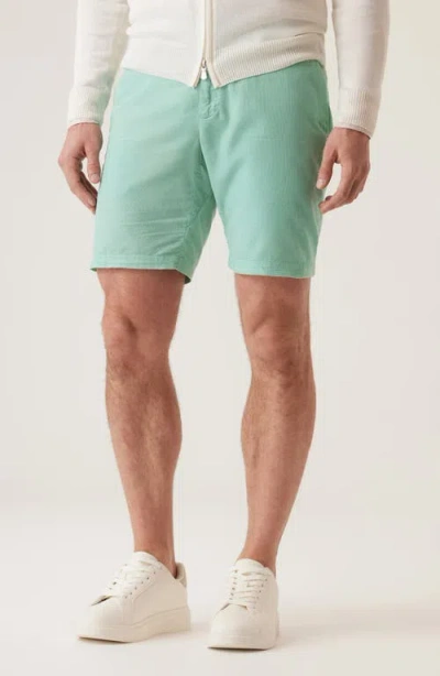 Deke Galaxy Cloud Corduroy Bermuda Shorts In Wasabi