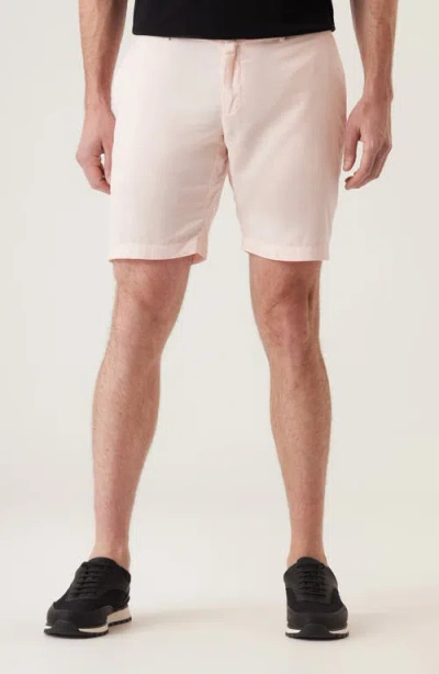 Deke Galaxy Finewale Corduroy Bermuda Shorts In Rose All Day