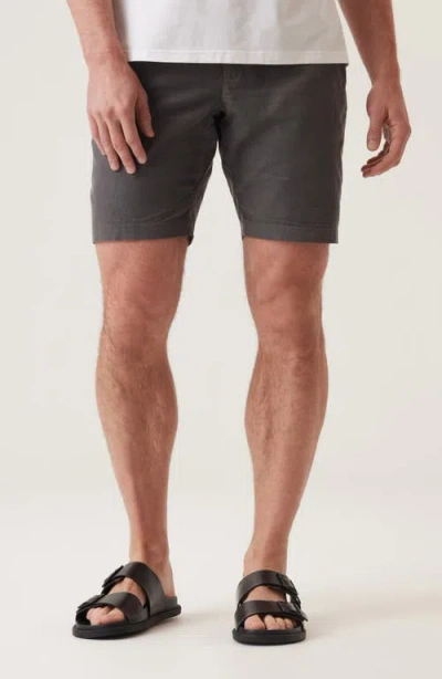 Deke Galaxy Finewale Corduroy Bermuda Shorts In Shadow