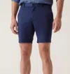 Deke Oasis Bermuda Luxeflex Twill Short In Indigo In Multi