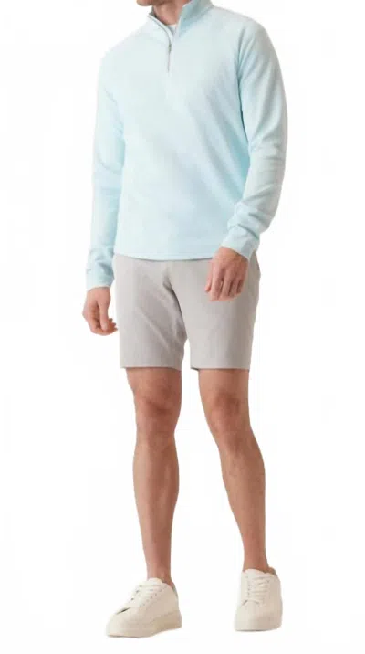 Deke Oasis Bermuda Luxeflex Twill Short In Stone In White