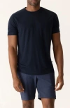 Deke Raglan Sleeve T-shirt In Blue