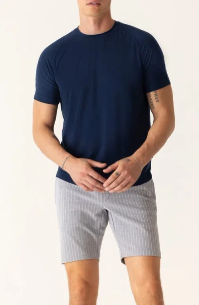 Deke Raglan Sleeve T-shirt In Blue