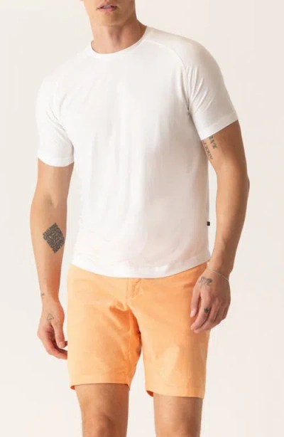 Deke Raglan Sleeve T-shirt In White