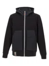Dekker Kerel Bmat Quilted Hooded Jacket In Black