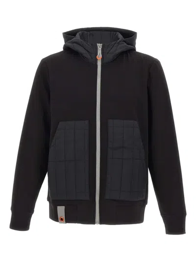 Dekker Kerel Bmat Quilted Hooded Jacket In Black