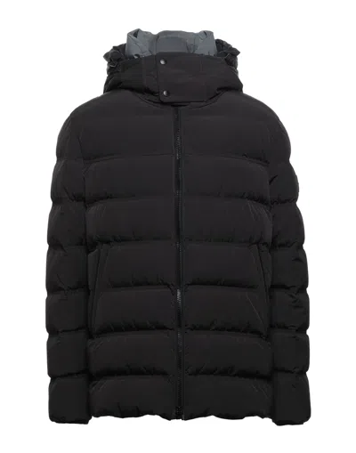 Dekker Man Down Jacket Black Size M Polyamide, Elastane