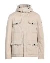 Dekker Man Jacket Beige Size Xxl Polyester