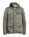 Dekker Man Jacket Military Green Size Xl Polyester In Green