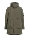 Dekker Man Jacket Military Green Size L Polyester In Green