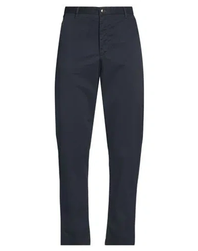 Dekker Man Pants Midnight Blue Size 38 Cotton, Elastane