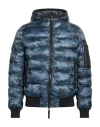 Dekker Man Puffer Charcoal Size M Polyester In Blue