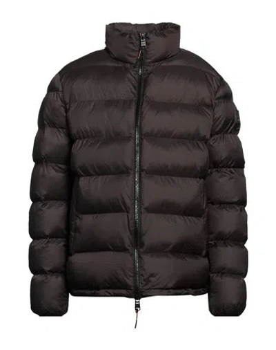 Dekker Man Puffer Dark Brown Size Xxl Polyamide