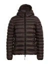 Dekker Man Puffer Dark Brown Size Xxl Polyamide