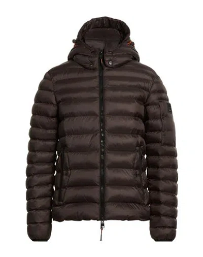 Dekker Man Puffer Dark Brown Size Xxl Polyamide
