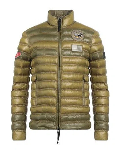 Dekker Man Puffer Military Green Size S Polyamide