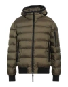 Dekker Man Puffer Military Green Size Xxl Polyamide, Polyester In Green