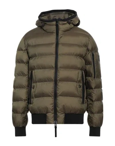 Dekker Man Puffer Military Green Size Xxl Polyamide, Polyester