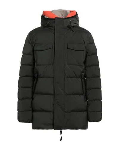 Dekker Man Puffer Military Green Size Xxl Polyester, Elastane