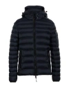 Dekker Man Down Jacket Navy Blue Size L Polyamide