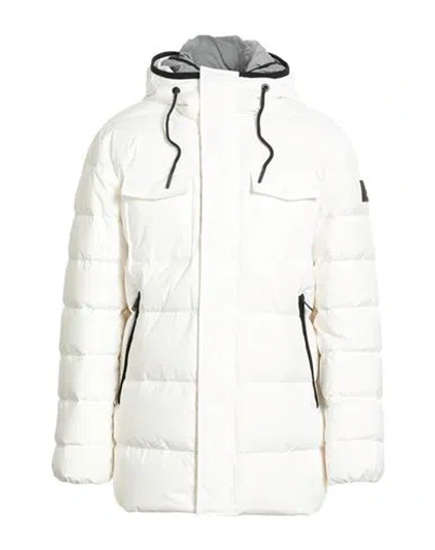Dekker Man Puffer White Size M Polyester, Elastane
