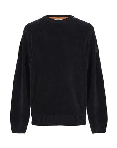 Dekker Man Sweater Midnight Blue Size S Viscose, Cotton, Acrylic, Virgin Wool