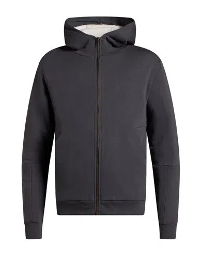 Dekker Man Sweatshirt Charcoal Size M Cotton, Polyester In Gray