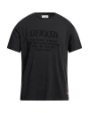 Dekker Man T-shirt Steel Grey Size L Cotton
