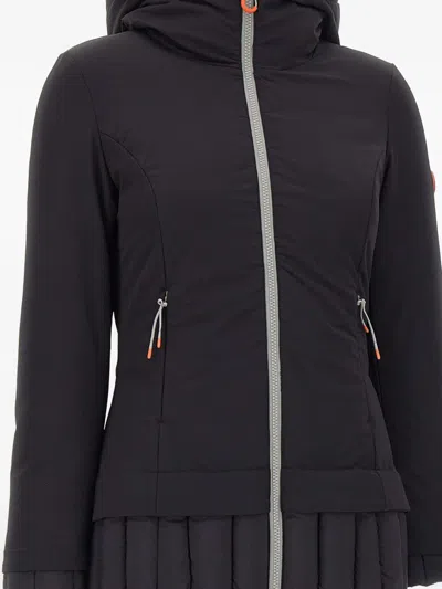 Dekker River Bmat Logo-patch Parka In Black